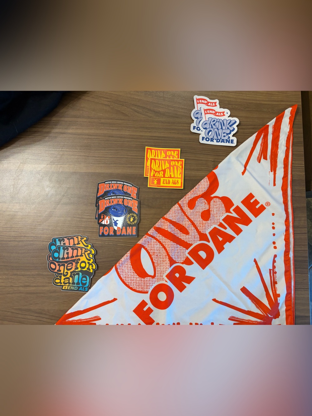 Dutch Bros D14D Sticker and Bandana Set